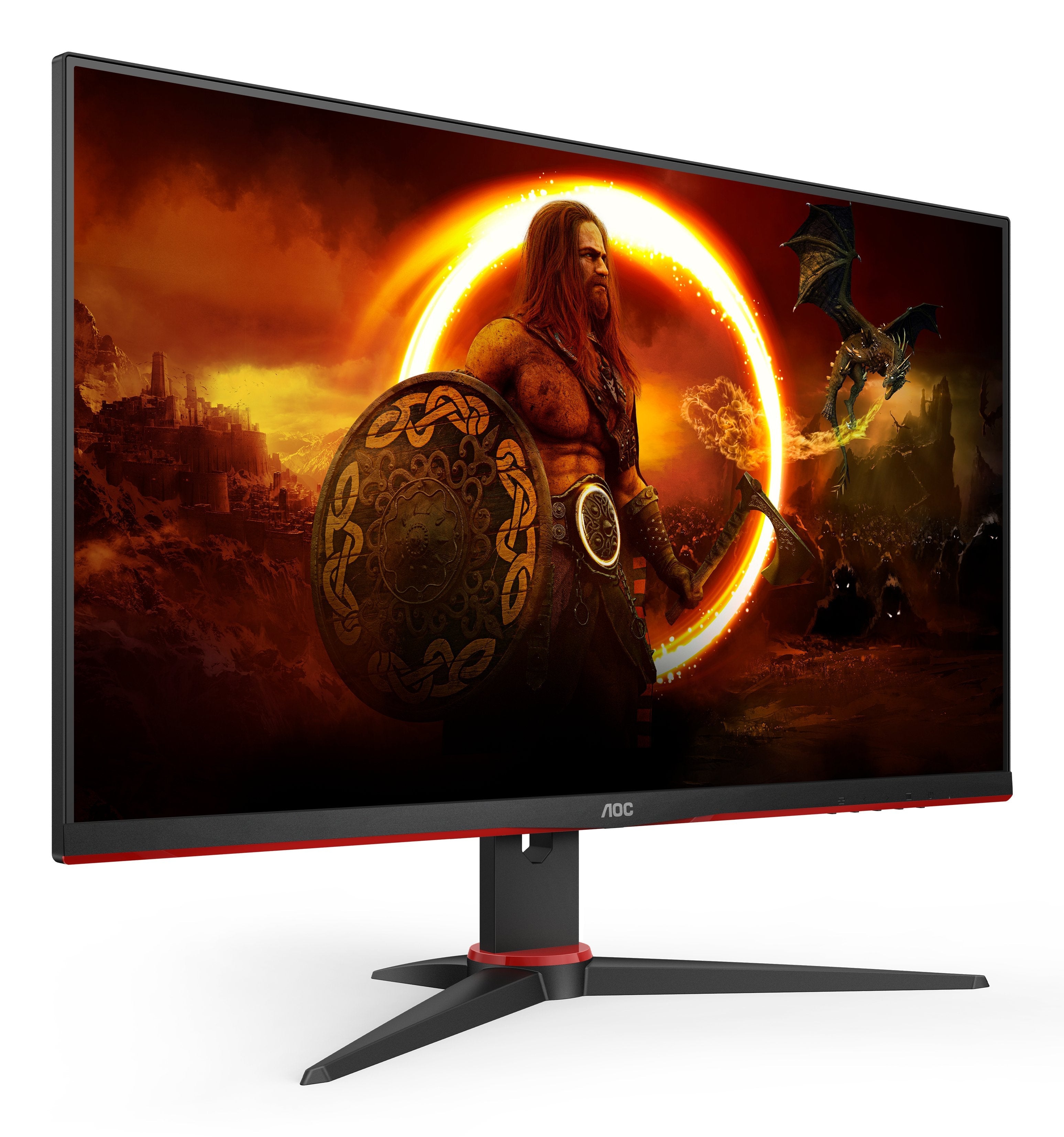 Monitor Gaming Aoc 24g2sae Bk 23.8' Full Hd 1ms 165hz Va Multimedia Negro
