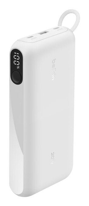 Belkin 20k Pd20w Power Bank With Display White