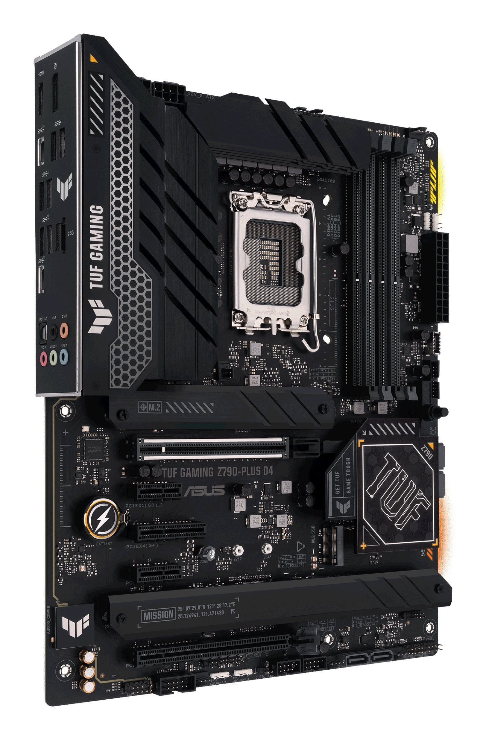 Placa Base Asus 1700 Tuf Gaming Z790-Plus D4 Atx 4xddr4 4xsata6 3xusb 3.2 Gen2 4xusb 3.2 Gen1