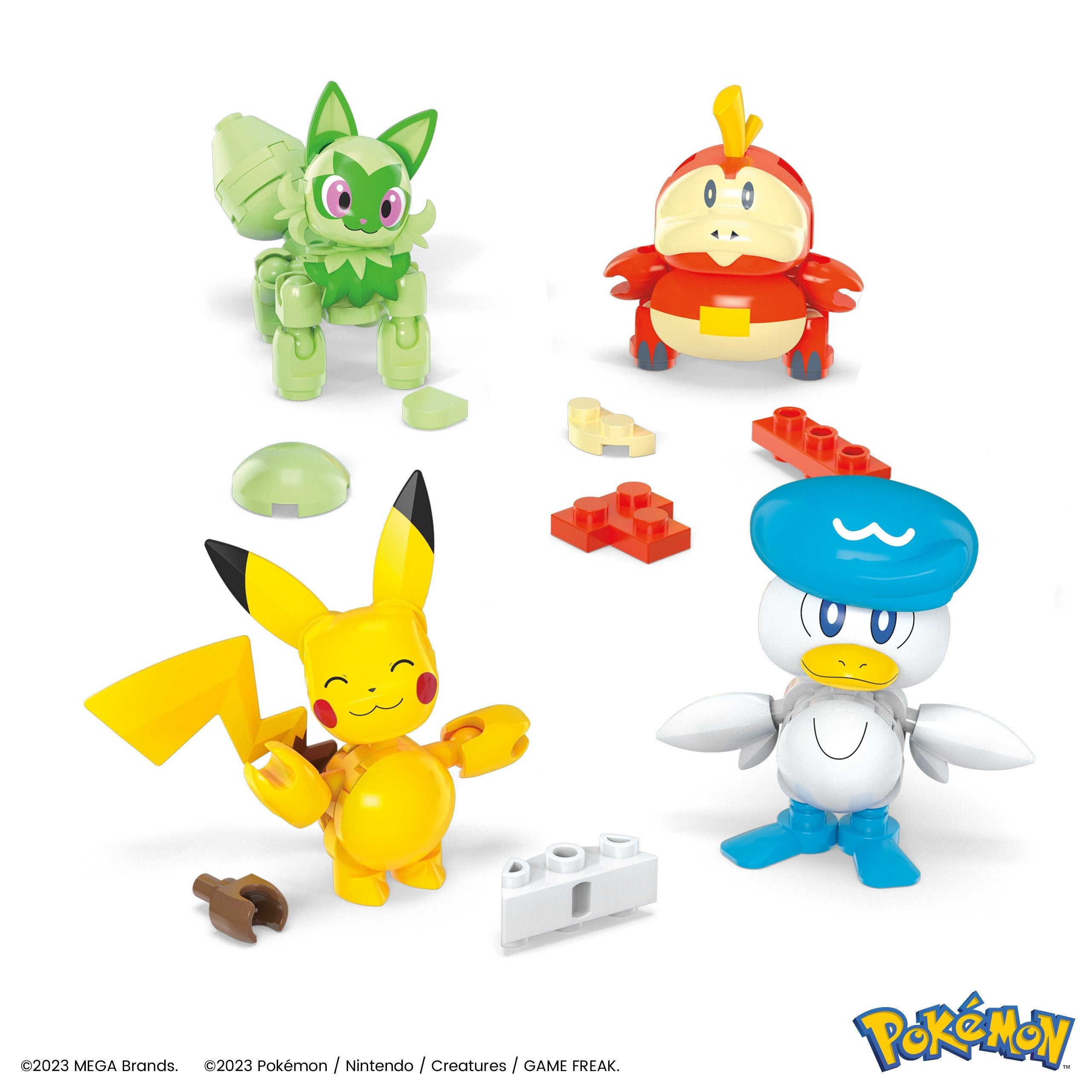 Mattel Mega Pokémon Paldea Region Team,  Hpx92