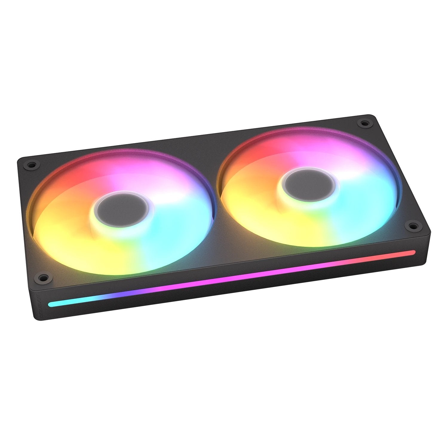Ventilador  Pc Cougar Forward Unity240-Fb,240 Argb Pwm, Negro Cf-Un240fb-Rgb