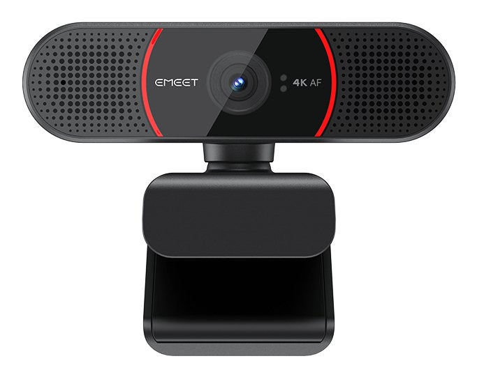 Emeet C960 4k Negro/Rojo Autoenfoque Micrófono Webcam