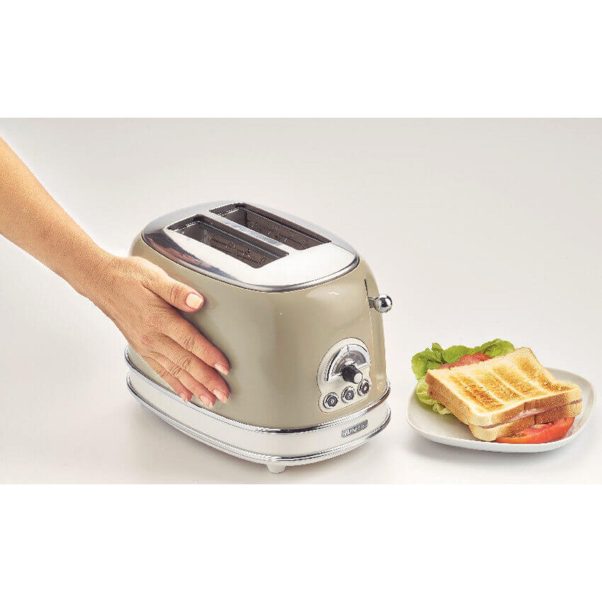 Tostadora Ariete 155, 2 Rebanada(S) Beige 810 W