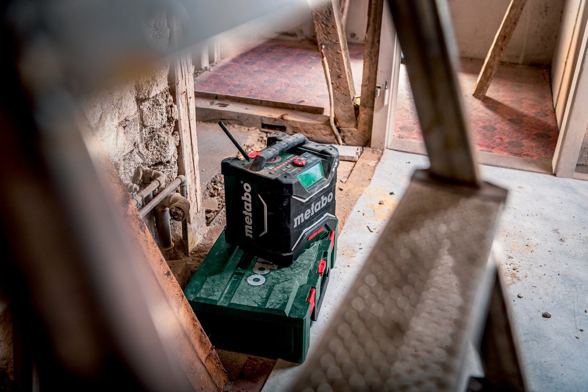 Metabo Rc 12-18 32w Bt Dab+ Akku-Baustellenradio