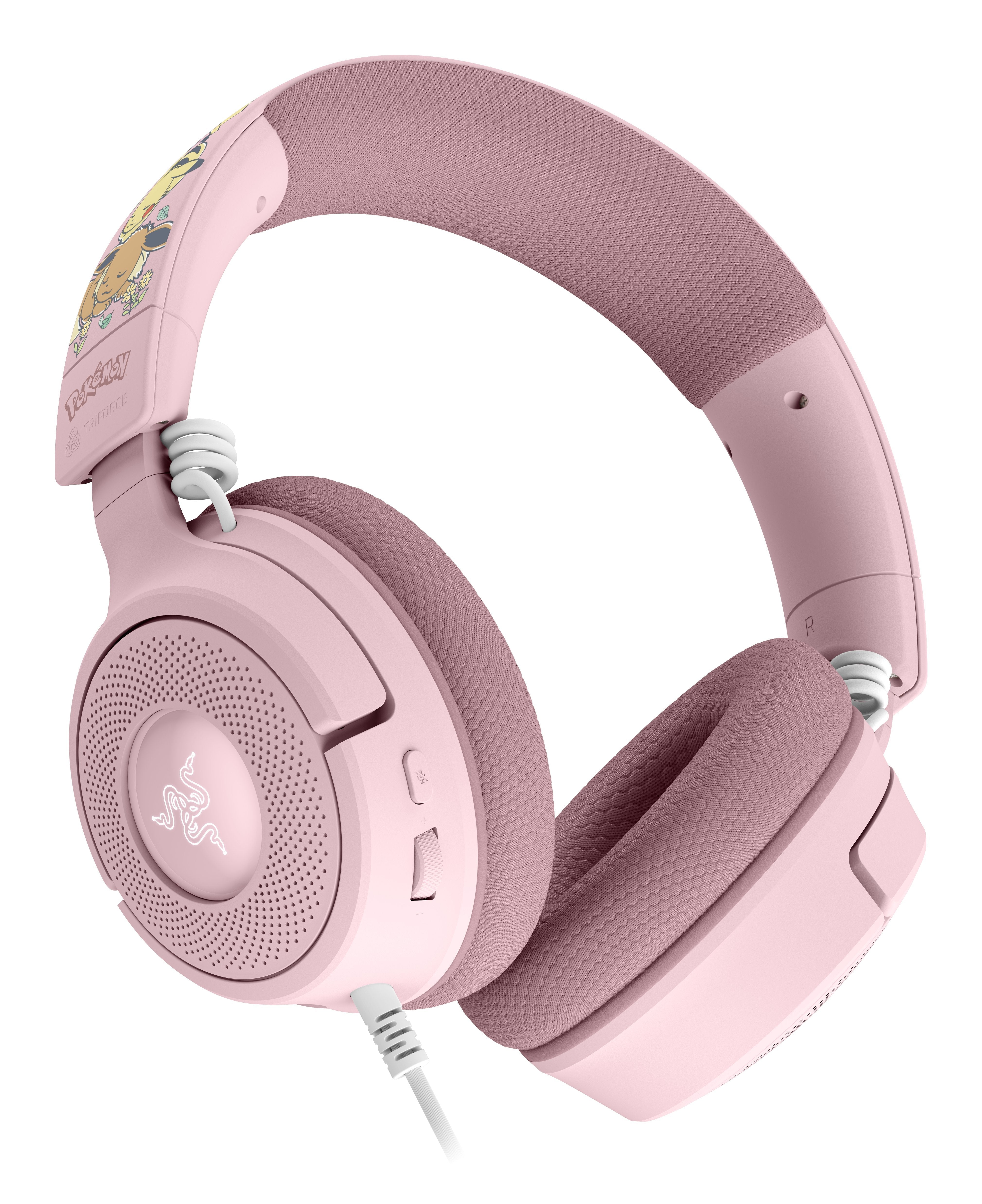 Razer Headset Kraken V4 X Pokemon Pikachu & Evoli Edition Con Cable