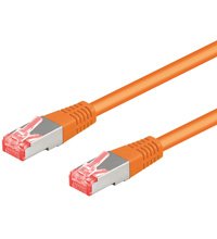 Cable Sstp Rj45 Cat.6a 2mts Naranja (C8070a-2m/O)