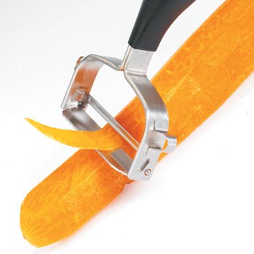 EAN 4006664136501 - GEFU 13650 pelador Frutas y verduras Pelavegetales Negro, Plata imagen 3