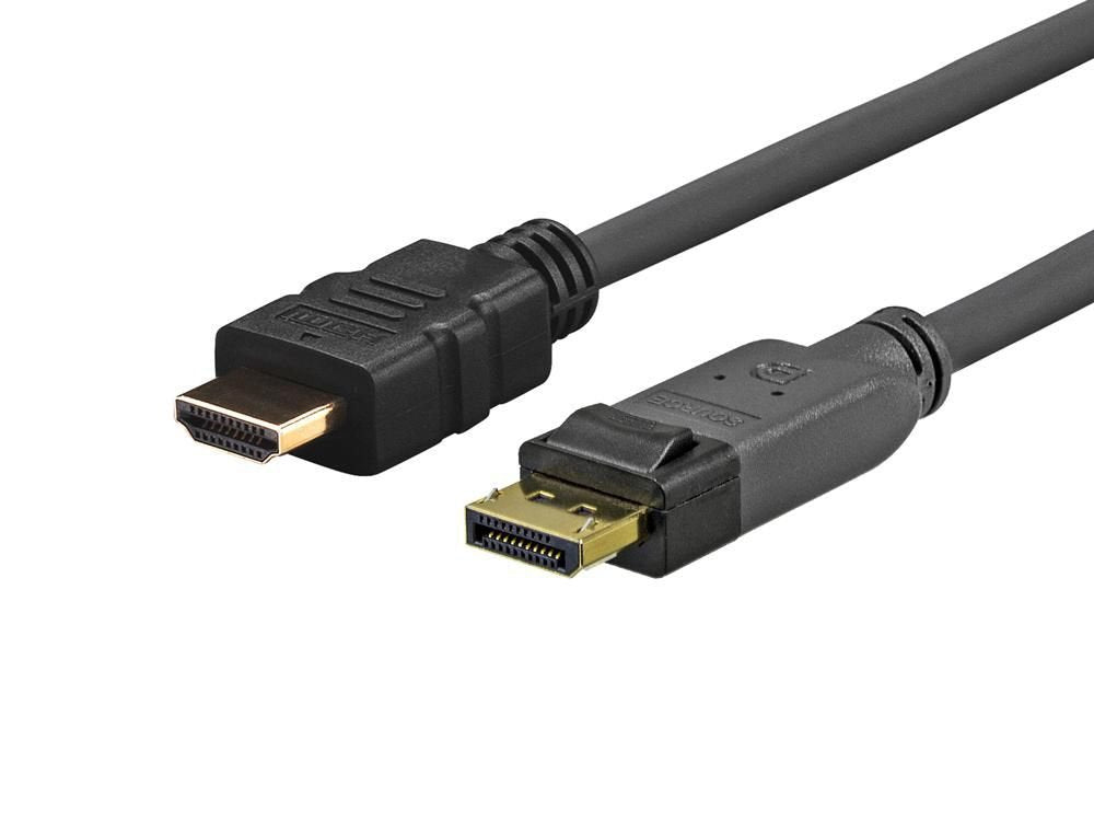 EAN 5712505539897 - Vivolink PRODPHDMI2 adaptador de cable de vídeo 2 m DisplayPort HDMI Negro imagen 1
