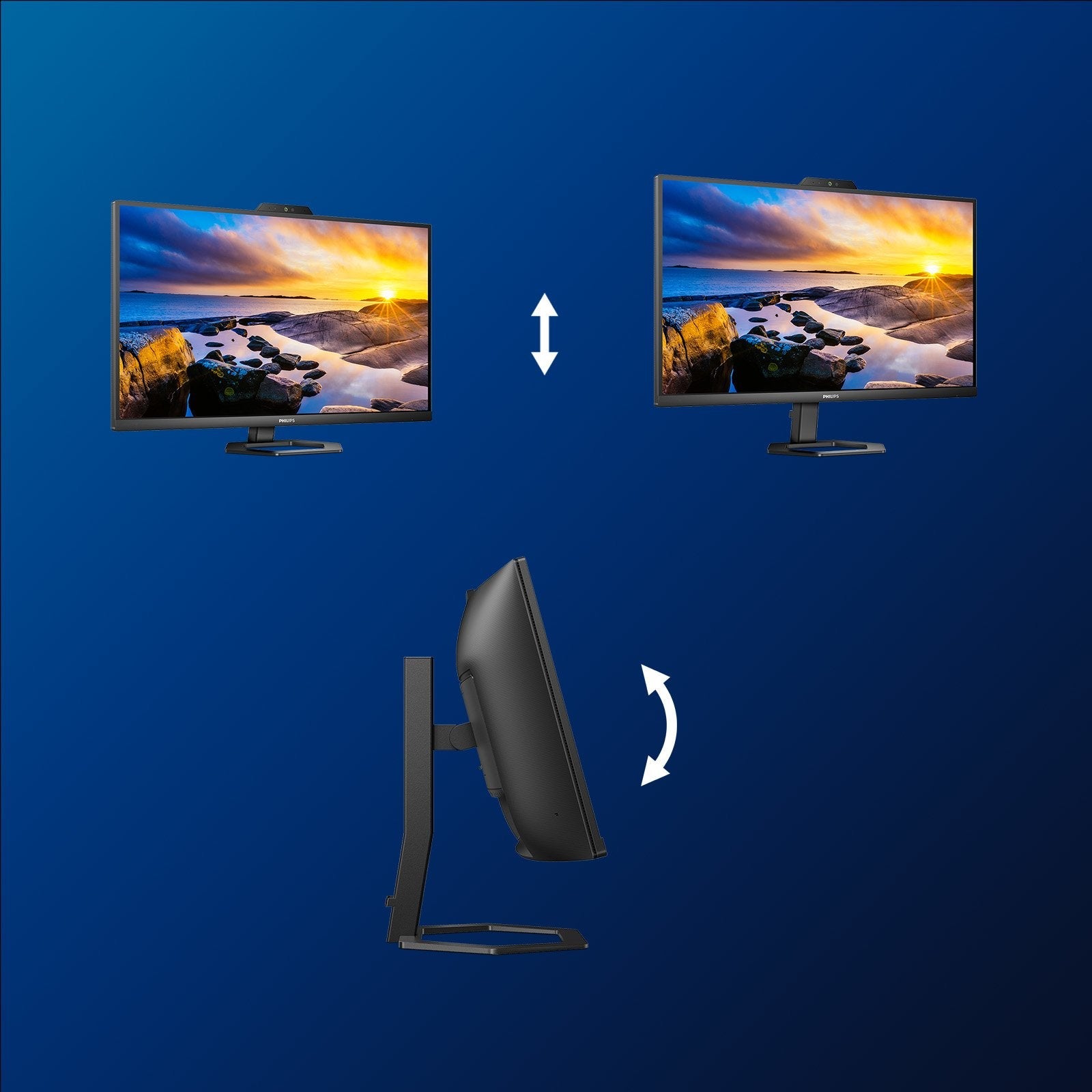EAN 8712581783464 - Philips 5000 series 34E1C5600HE/00 LED display 86,4 cm (34") 3440 x 1440 Pixeles 4K Ultra HD Negro imagen 3