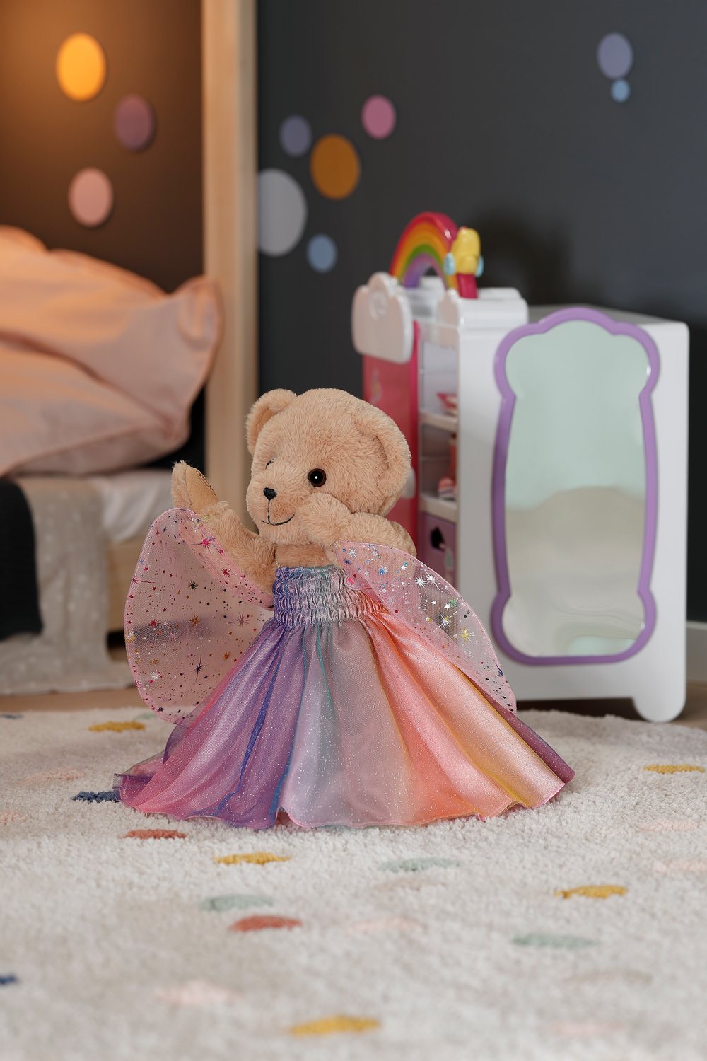 Zapf Creation Baby Born® Vestido Arcoíris 43cm, Accesorios Para Muñecas 836132