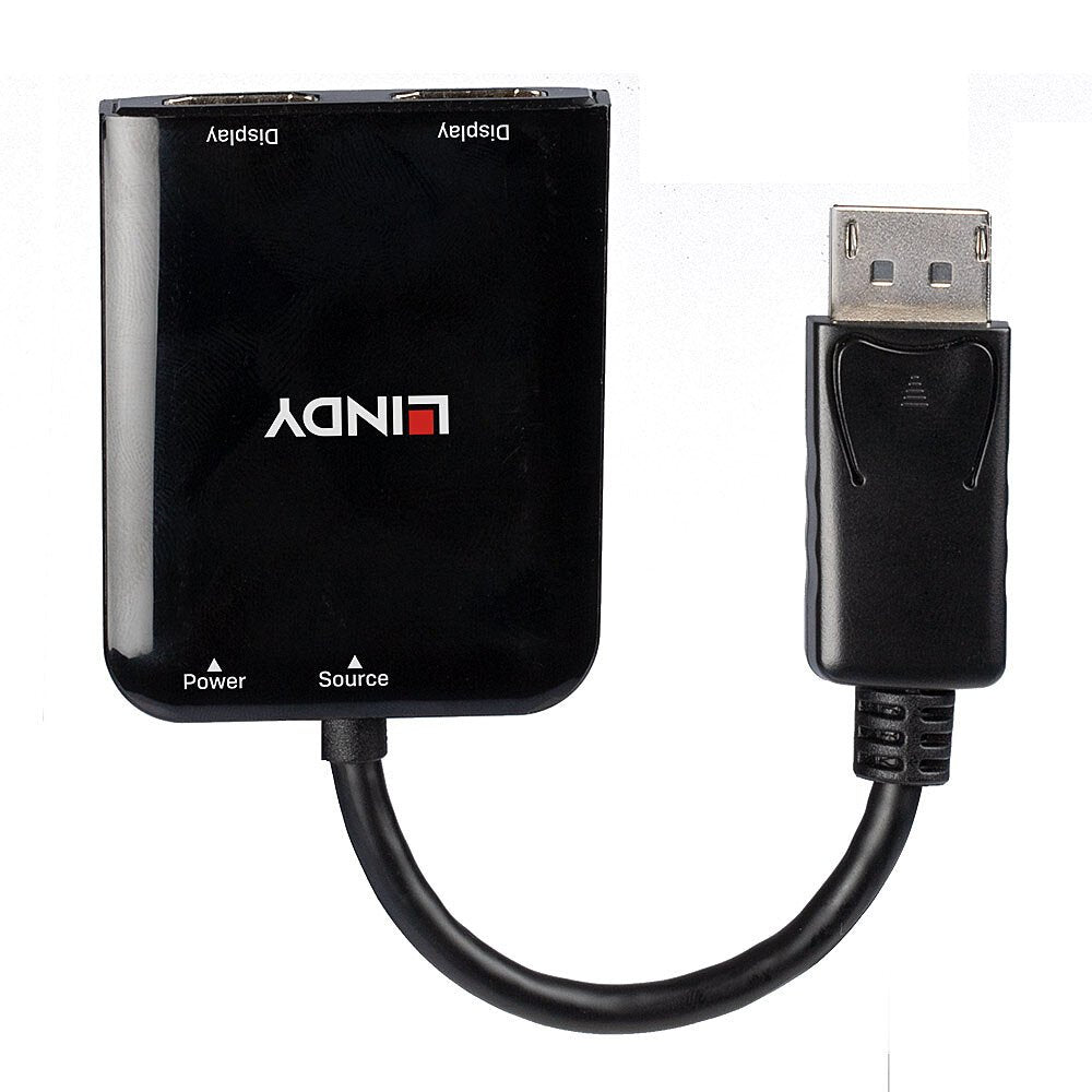 Lindy 2 Port Displayport 1.2 Mm Hub