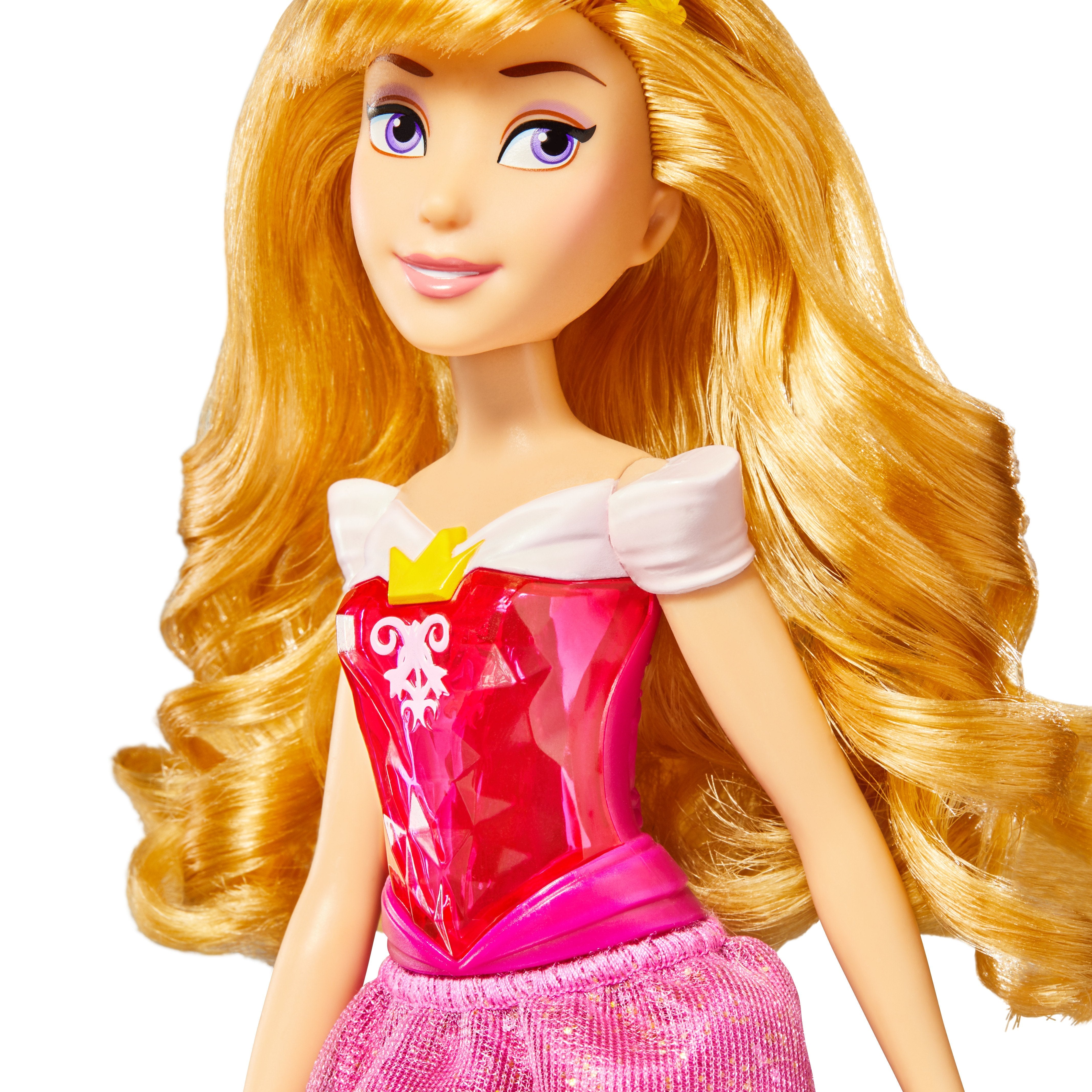 Muñeca Brillo Real Aurora La Bella Durmiente Disney