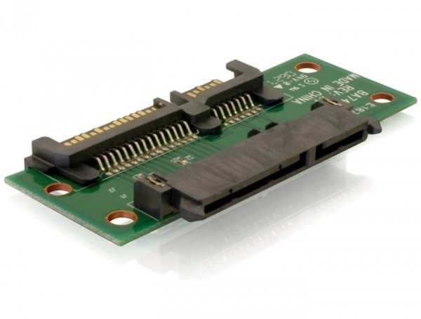 Delock Adaptador Sata 22pin Macho/Hembra