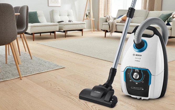 Serie Bosch | 8 Bgb75xsil, Aspiradora De Suelo (Blanco, Prosilence) Bgb75xsil