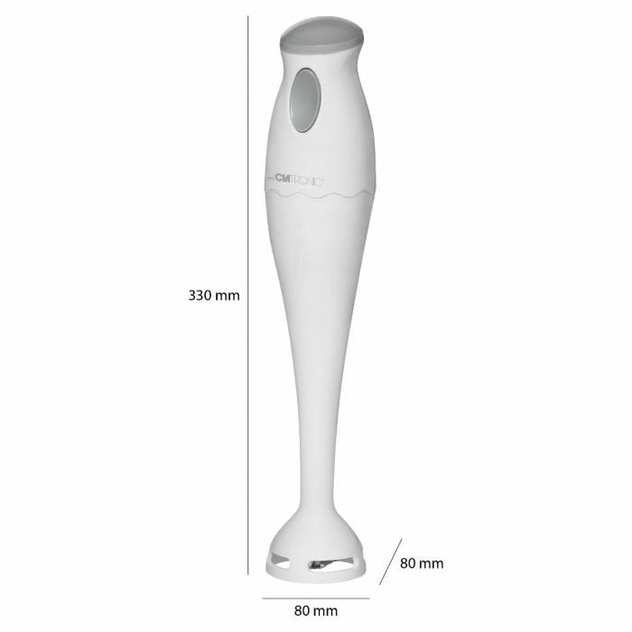 Batidora De Mano Clatronic Sm 3577 Blanco/Gris Claro, 180 Vatios 263979