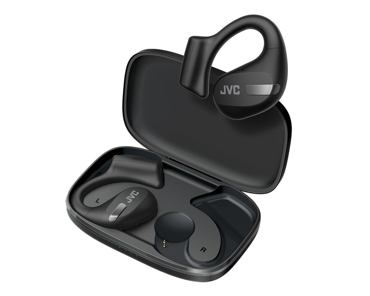 Jvc Ha-Np50t-B Nearphones Leichter Open Ear True Wireless Kopfhörer Negro