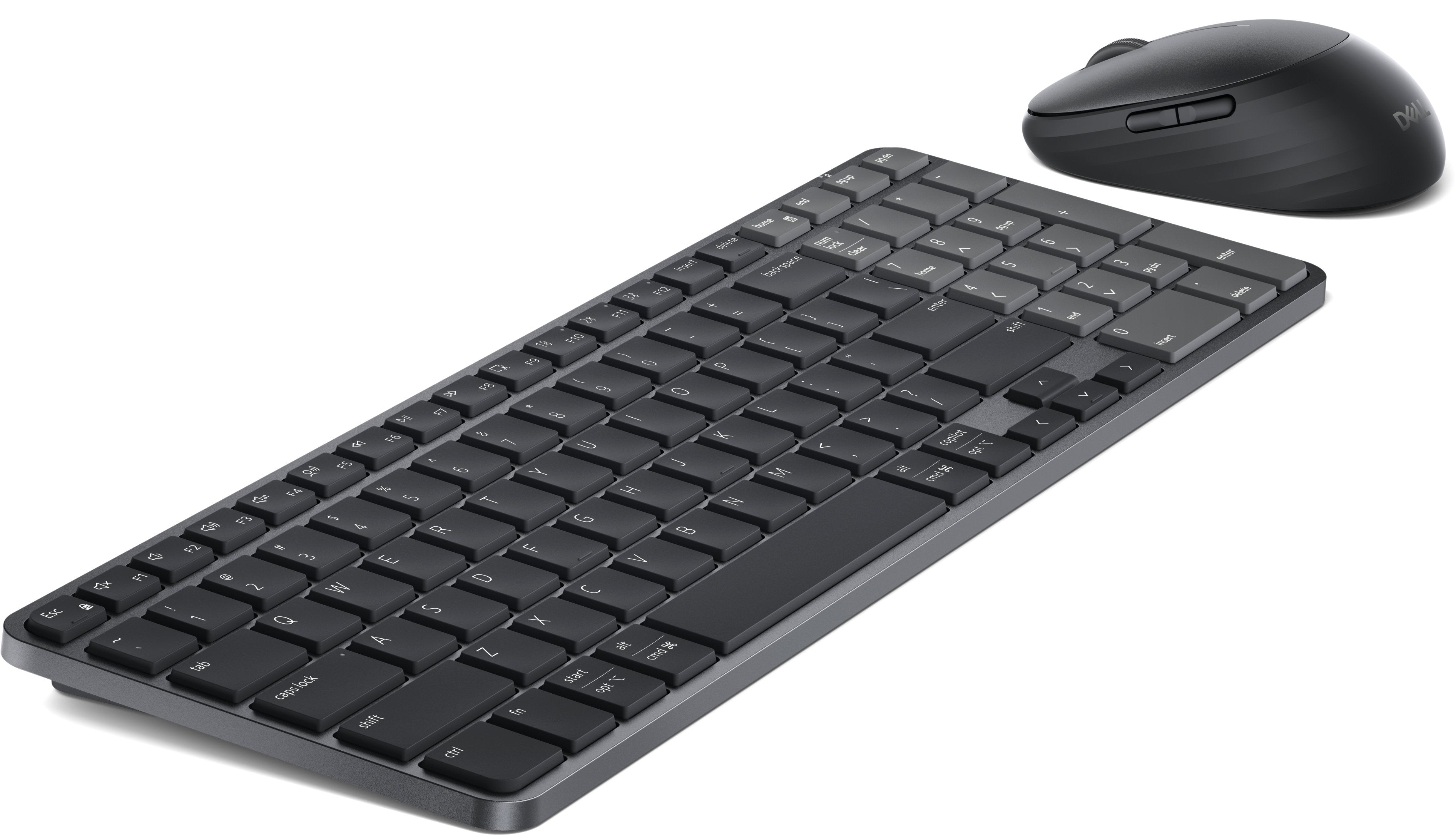 Dell Pro 7 Rechargeable Compact Keyboard And Mouse - Km746 - Us International (Qwerty)