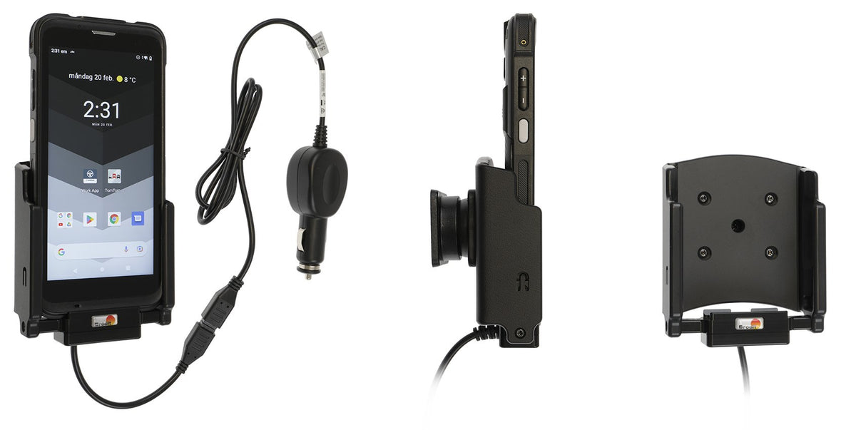 EAN 7320287123432 - Brodit 712343 soporte Soporte activo para teléfono móvil Equipo móvil portátil Negro imagen 1