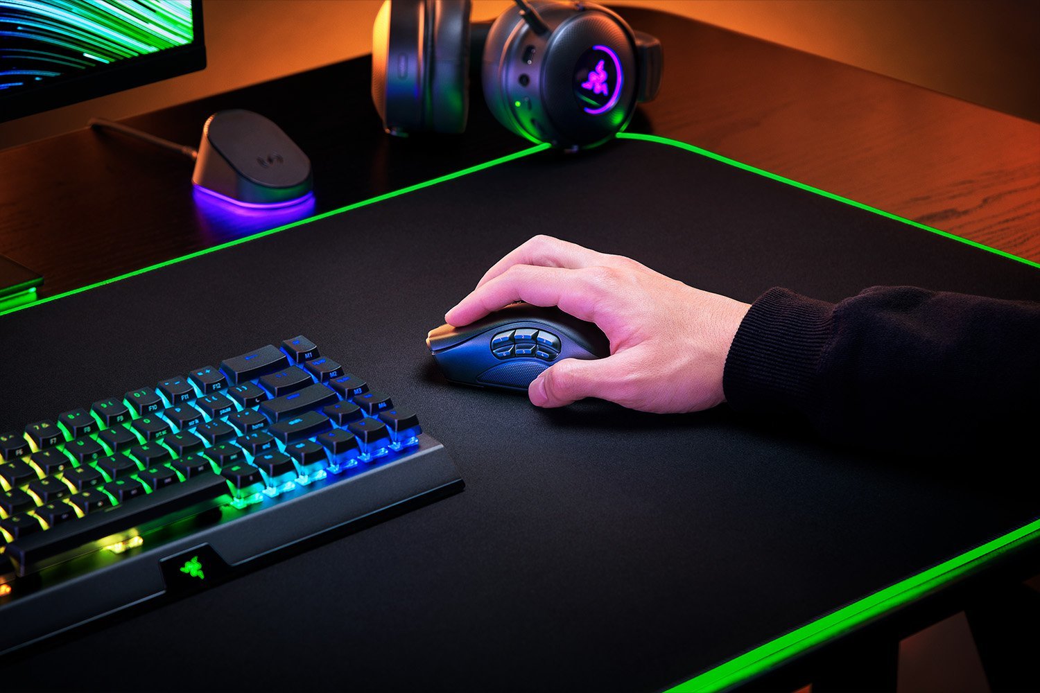 Raton Razer Naga V2 Pro Gaming Rz01-04400100-R3g1