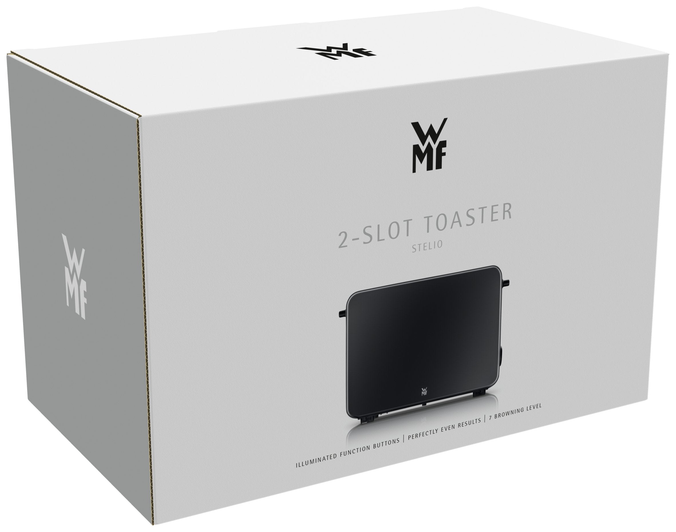 Wmf Stelio Toaster    Deep Black