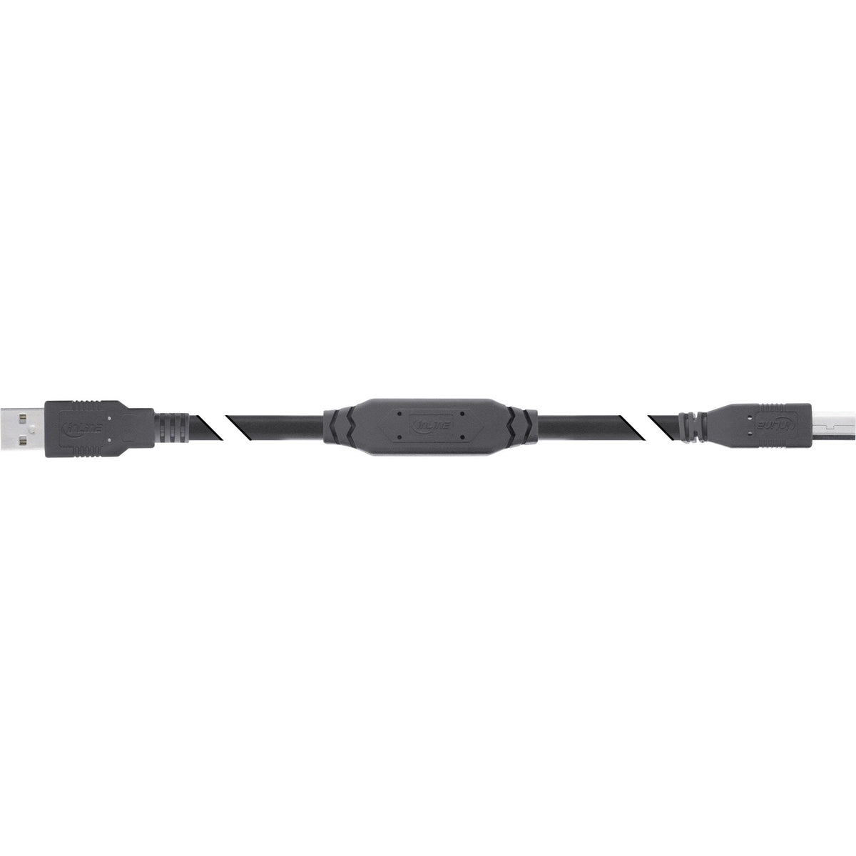 Inline® Usb 2.0 Active Cable, Usb-A Macho A Usb-B Male, 10m