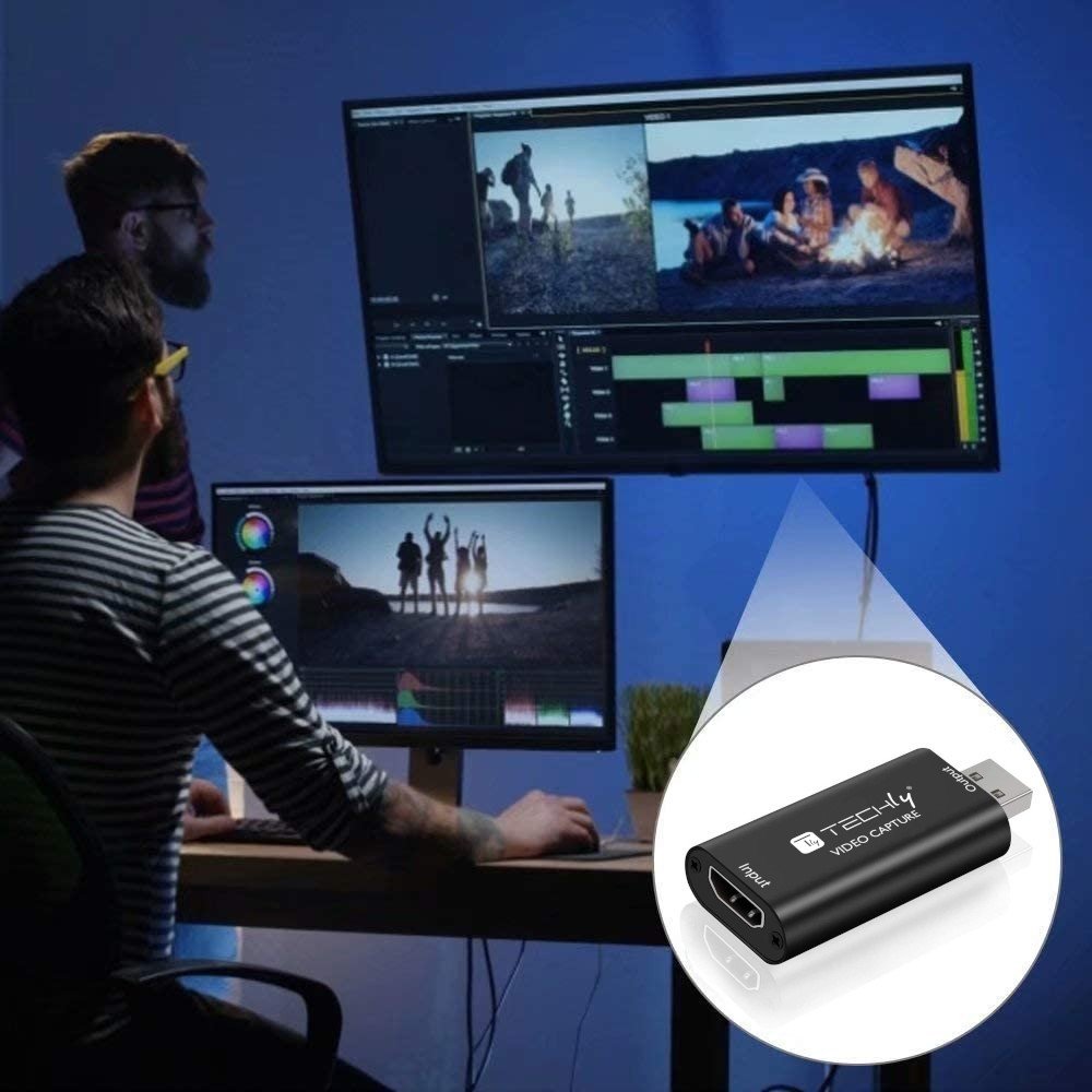 EAN 8059018361919 - Techly I-USB-VIDEO-1080TY convertidor de señal de vídeo 1920 x 1080 Pixeles imagen 7