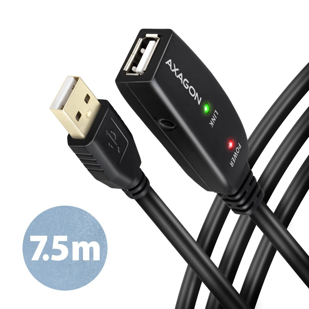 Adr-207 Usb 2.0 A-M -> A-F Aktywny Kabel Przedluzacz/Wzmacniacz 7.5m