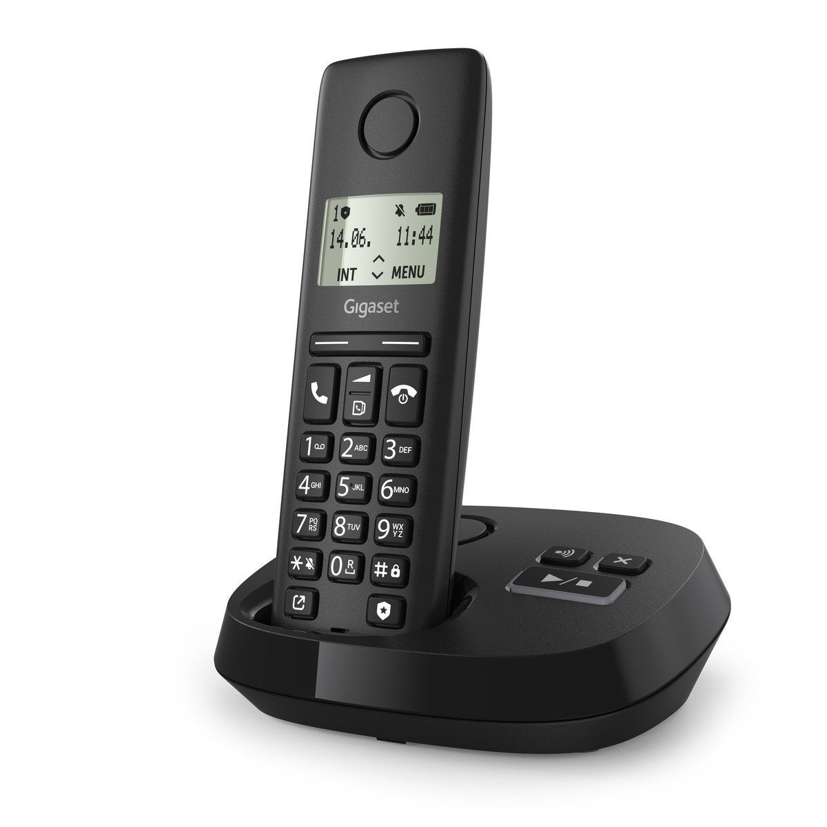 EAN 4250366871516 - Gigaset PURE 100A Teléfono DECT/analógico Identificador de llamadas Negro imagen 8