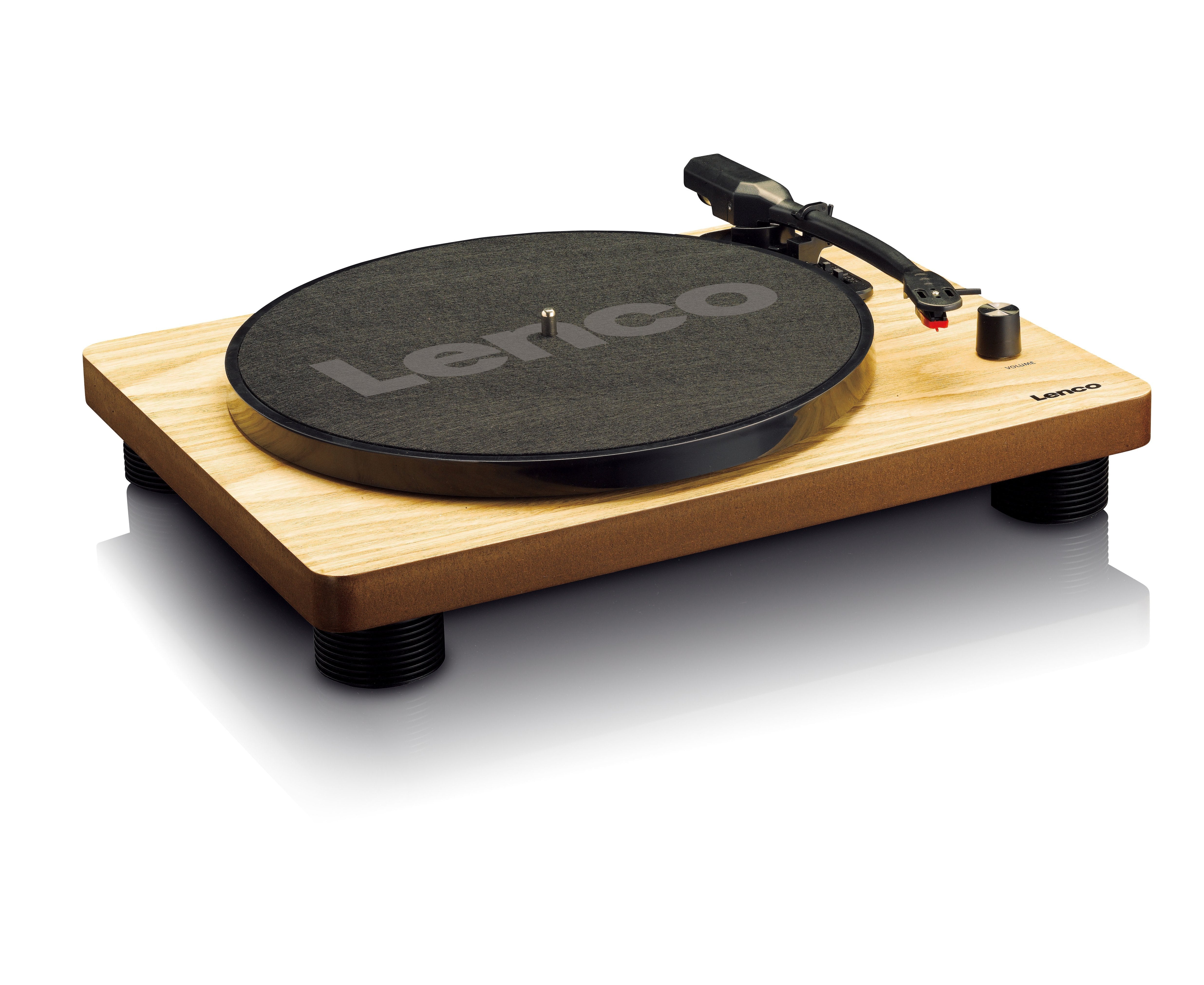 Lenco Ls-50 Tocadiscos De Tracción Por Correa Madera