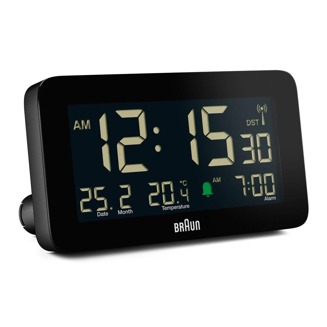 Braun Bc10b-Dcf Funk-Digitalwecker Para Die Mitteleuropäische Zeitzone (Dcf)