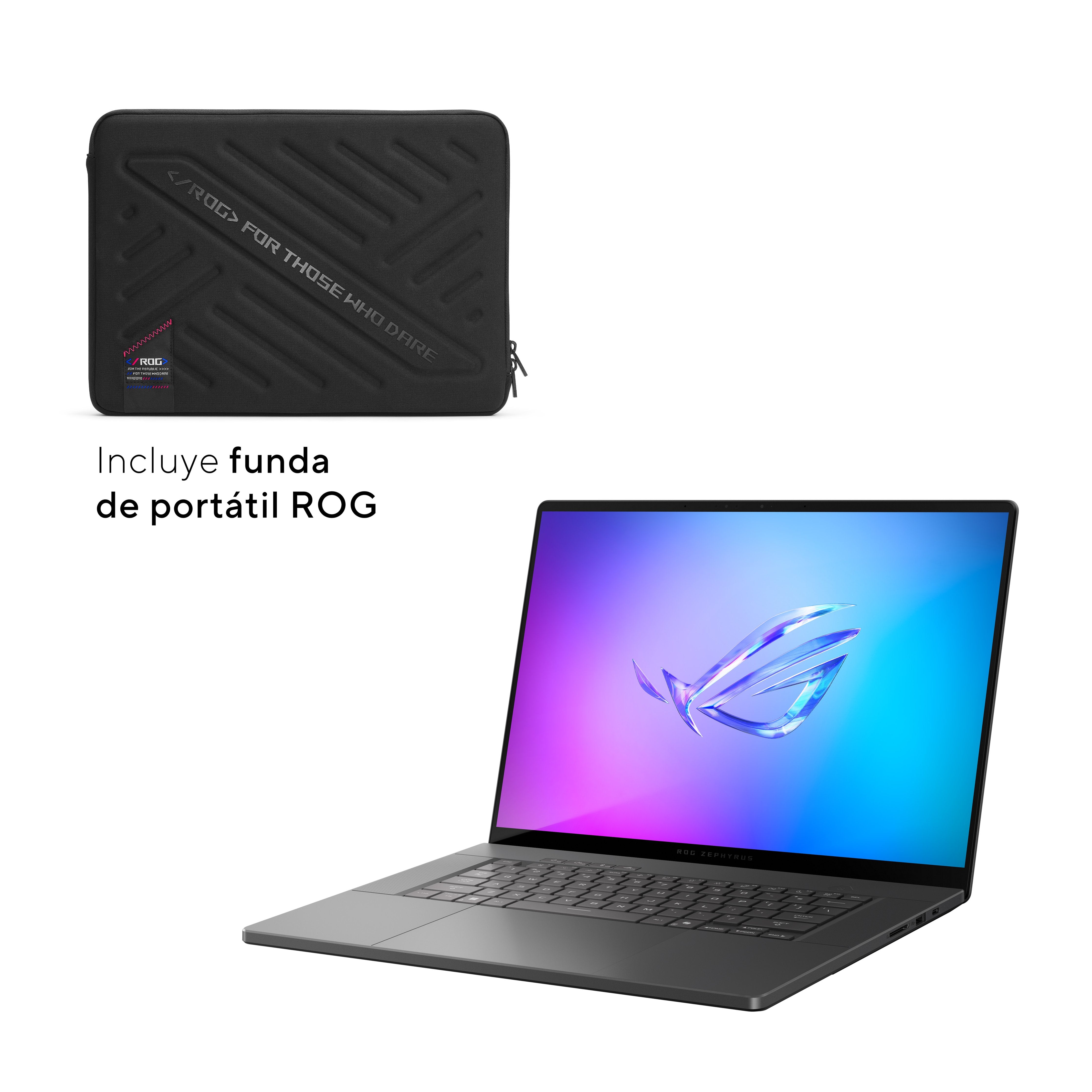 Portatil Gaming Asus Rog Zephyrus G16 Oled Gu605cx-Qr113w U9-285h Rtx 5090 64gb 2tb 16" W11h 90nr0m65-M005z0