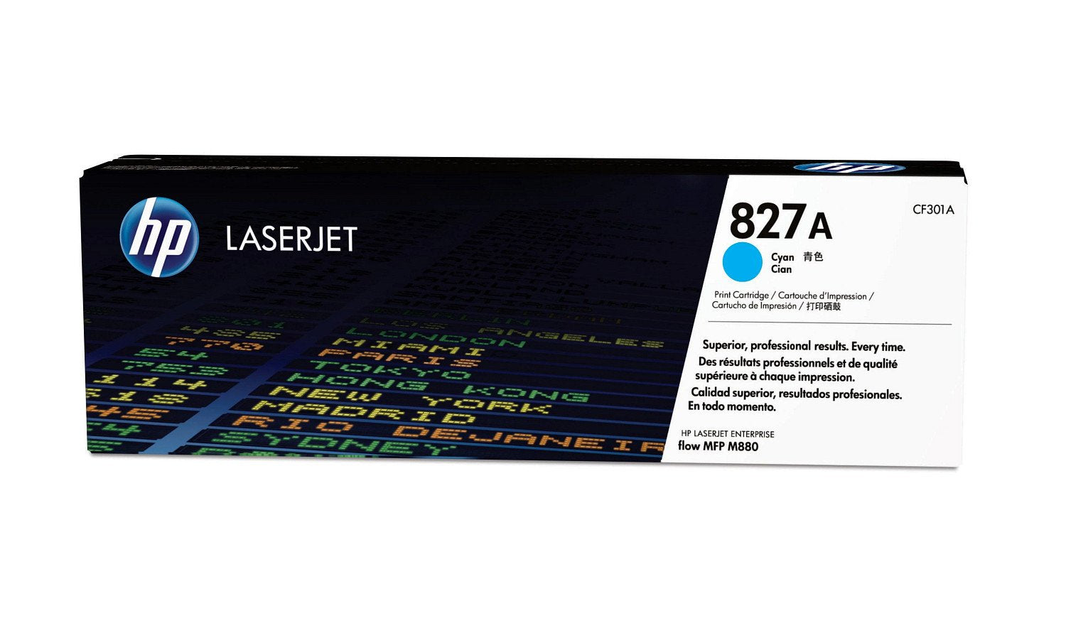 EAN 0887111323927 - HP 827A Cyan Original LaserJet Toner Cartridge cartucho de tóner 1 pieza(s) imagen 2