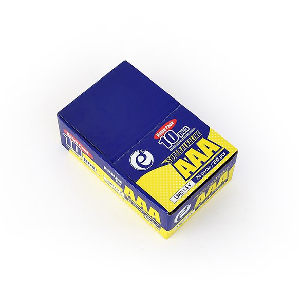 Gembird Super Alkaline Aaa Batteries 10pack