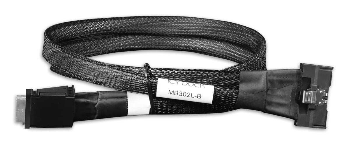 EAN 4713227446136 - Icy Dock MB302L-B cable Serial Attached SCSI (SAS) 0,5 m imagen 1