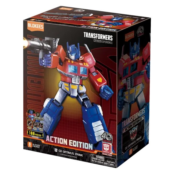 Blokees Transformers Edición Acción - Optimus Prime G1