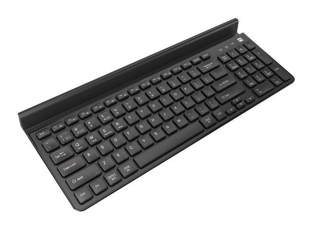 Teclado Ingles Natec Wireless Keyboard Felimare Us Slim Bt+2.4ghz Tablet Phone Holder