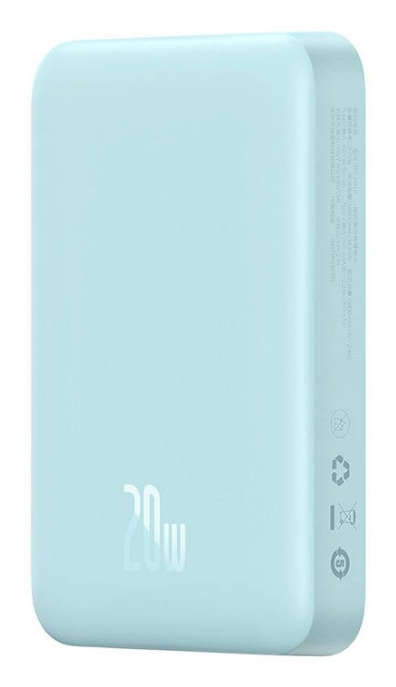 EAN 6932172626082 - Baseus PPCX110103 batería externa Polímero de litio 10000 mAh Cargador inalámbrico Azul imagen 3