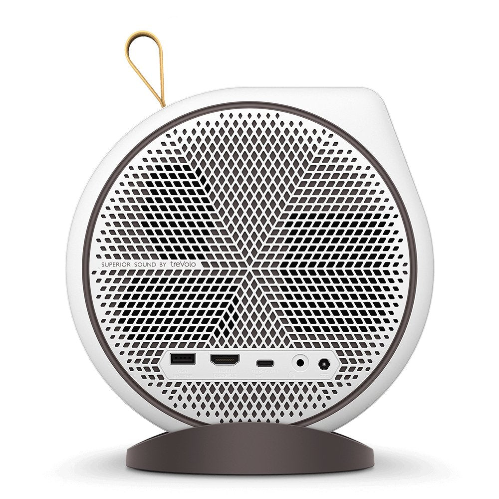 Benq Proyector Gv31 (9h.Js877.59e) 300lm, 1080p, Rec709, Tr 1.2, 16w Trevolo Chamber Speaker (2.1 Ch), 135 Degree Rotated Lens, Usb-Type-C, Built-In Battery, Drop Proof, Atv Qs02