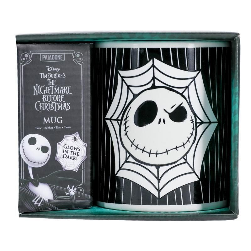 Taza Paladone Pesadilla Antes De Navidad Brillo En La Oscuridad