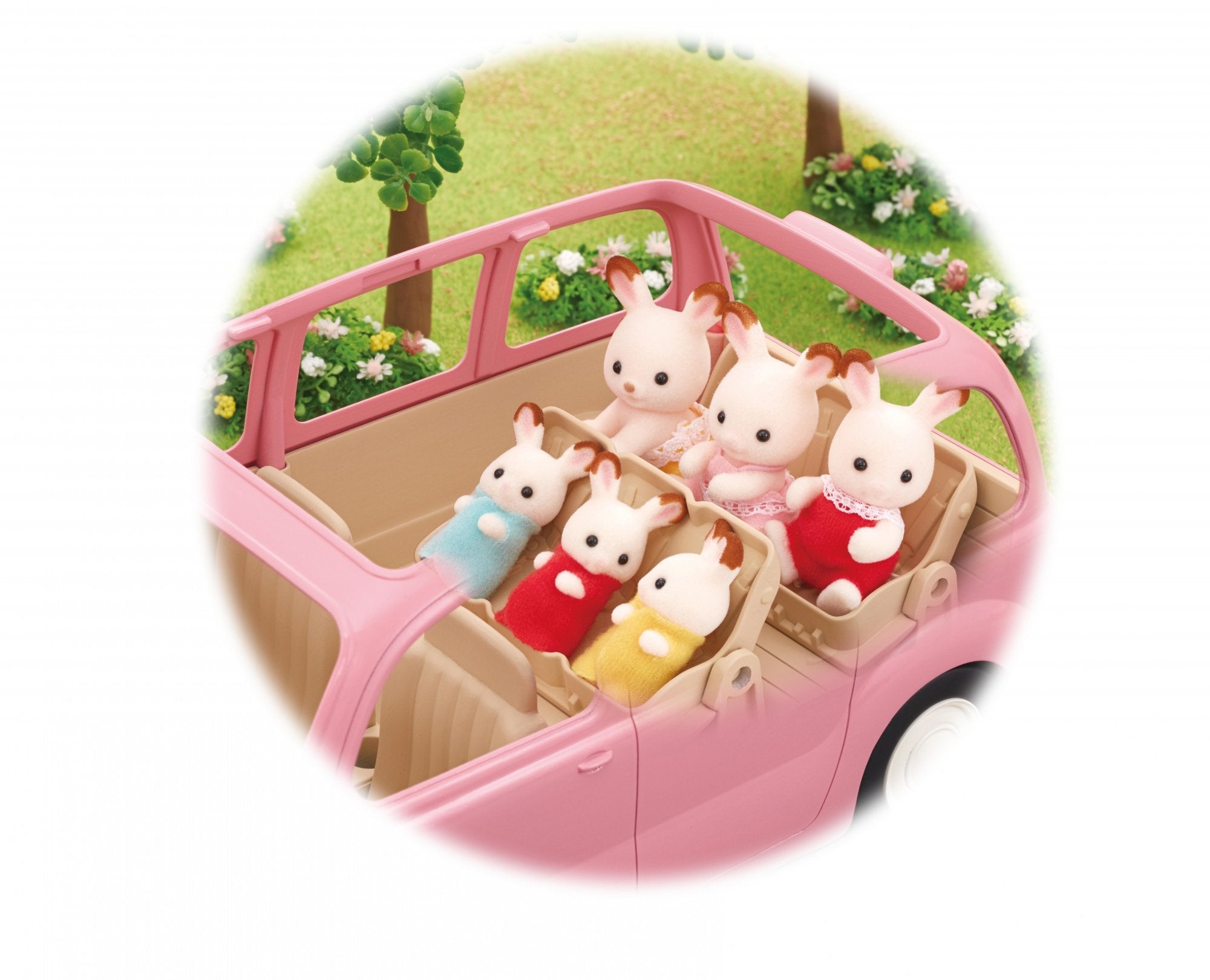 Epoch Sylvanian Families - Familienauto Con Picknickzubehör 5535