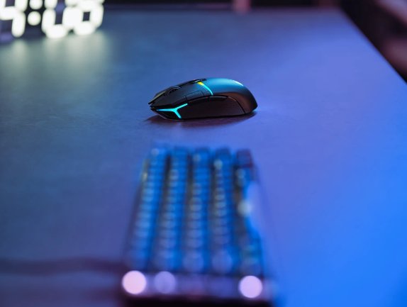 Raton Corsair Inalambrico Gaming Nightsabre Rgb Bt Optico Negro Ch-931b011-Eu