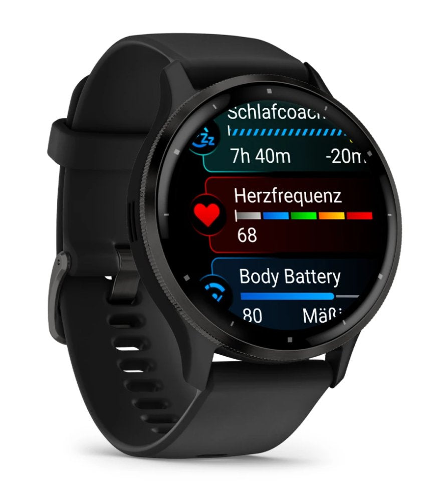 Garmin Venu 3 Black + Slate Smartwatch 45mm