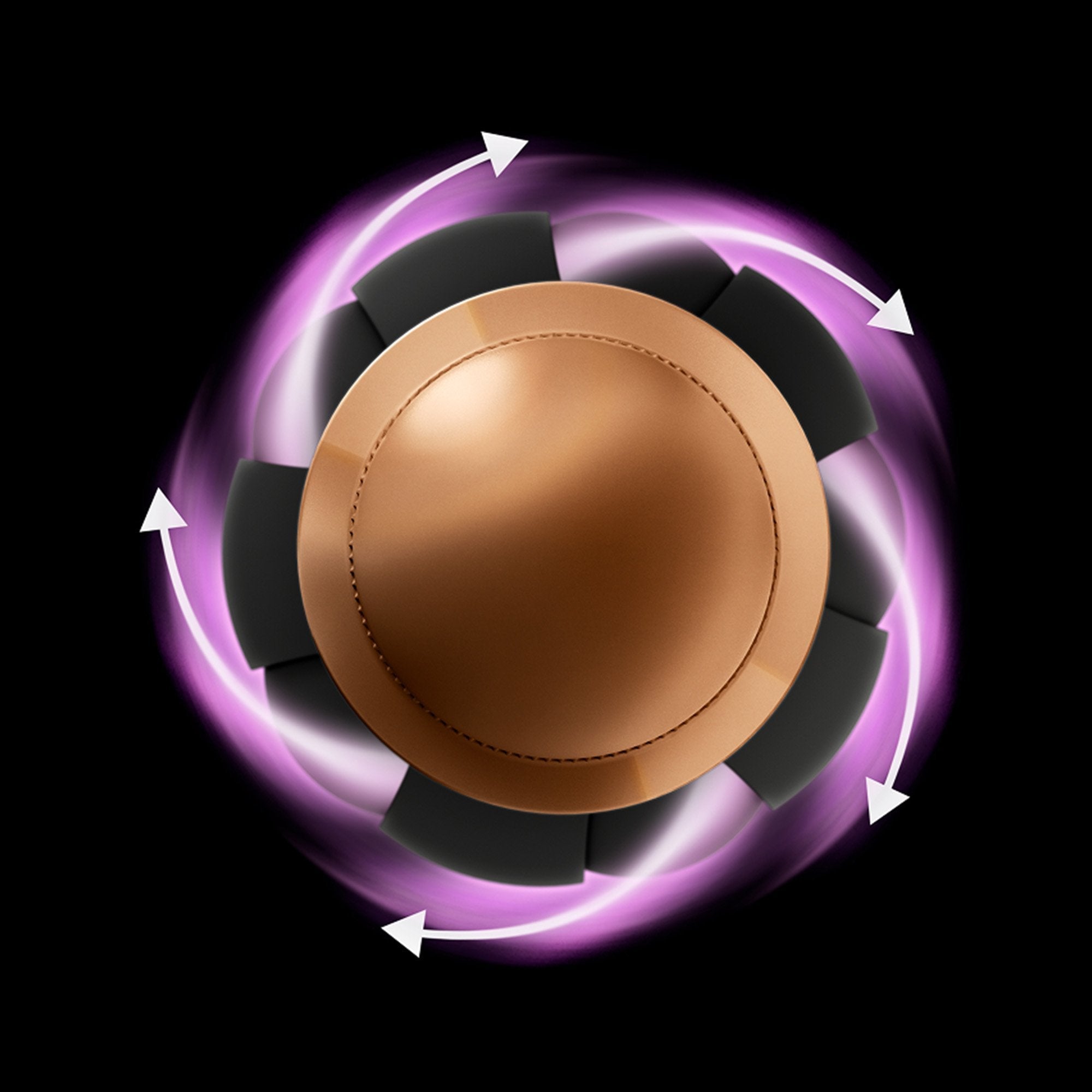 Moldeador Multifunción Y Secador Dyson Airwrap I.D. Liso+Ondulado Azul De Prusia Cobre