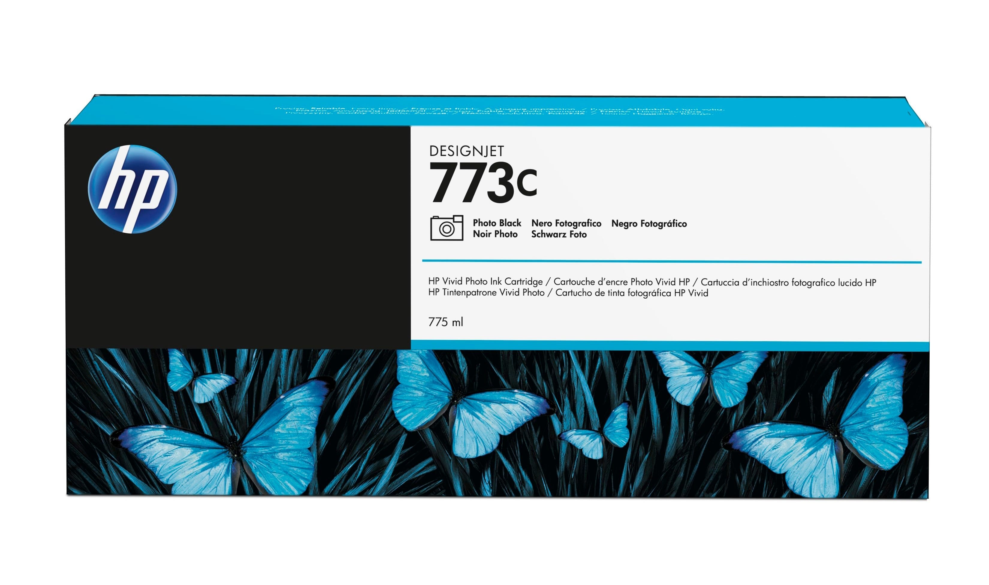 Tinta Hp 773c Negro Photo 775-Ml C1q43a