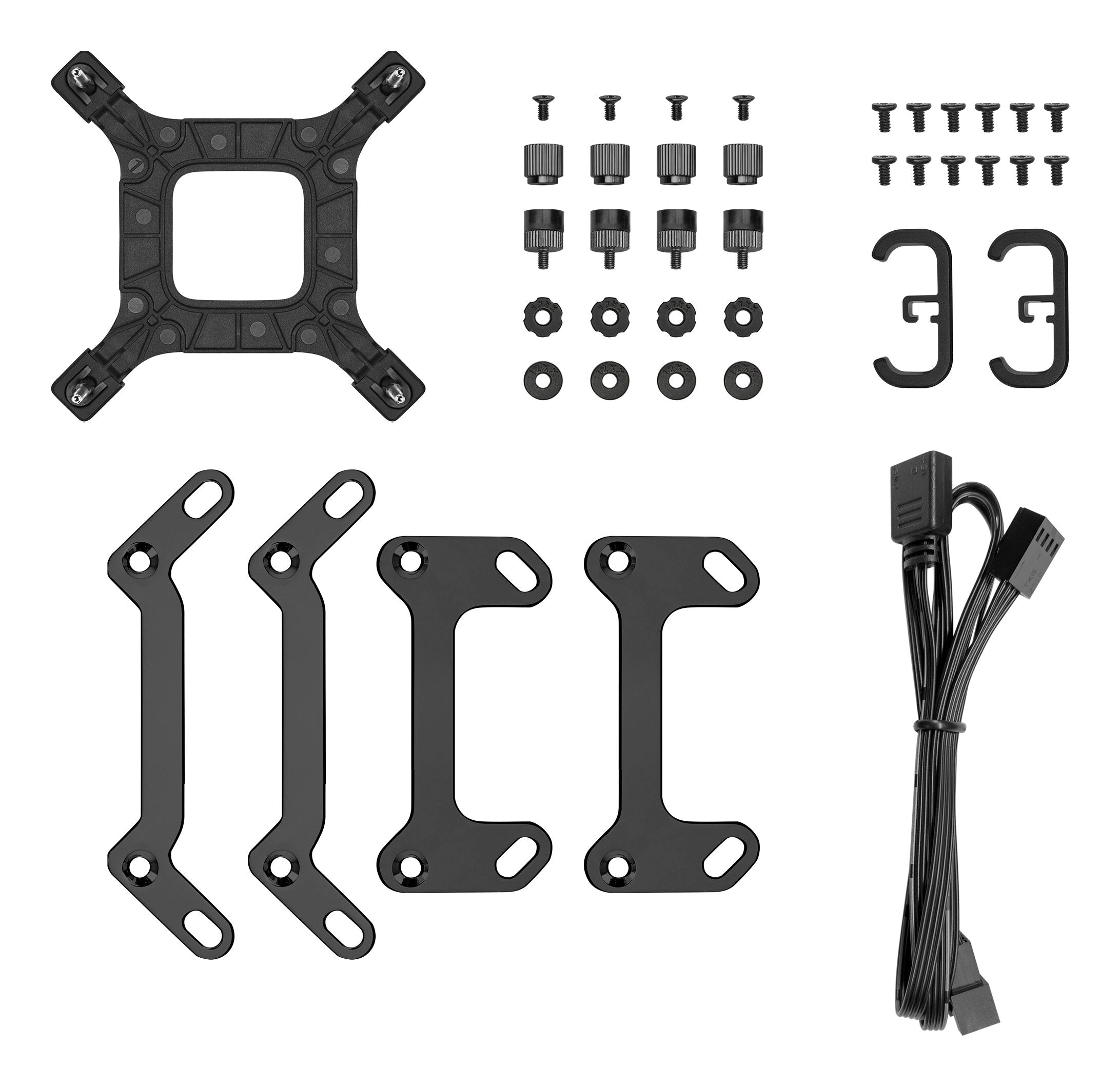 EAN 6933412730156 - DeepCool LT360 VISION ARGB Procesador Kit de refrigeración líquida 12 cm Negro 1 pieza(s) imagen 7