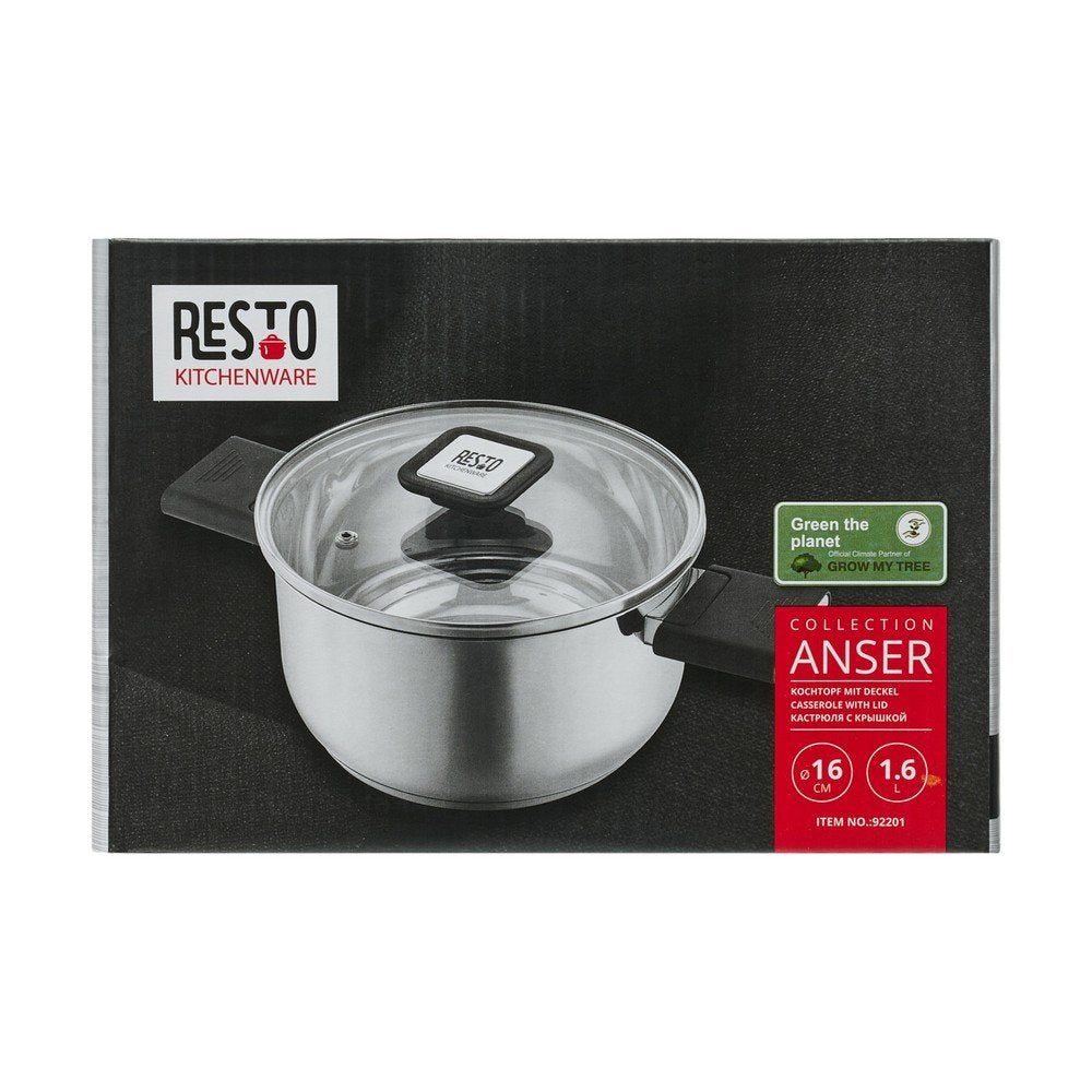 EAN 4260709013701 - Resto Kitchenware Anser 1,6 L Alrededor Negro, Acero inoxidable imagen 17