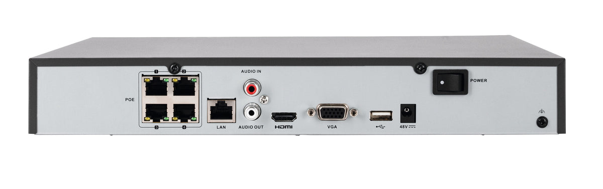 Abus Poe-Video-Set: 2 Mini-Dome-Kameras + Nvr