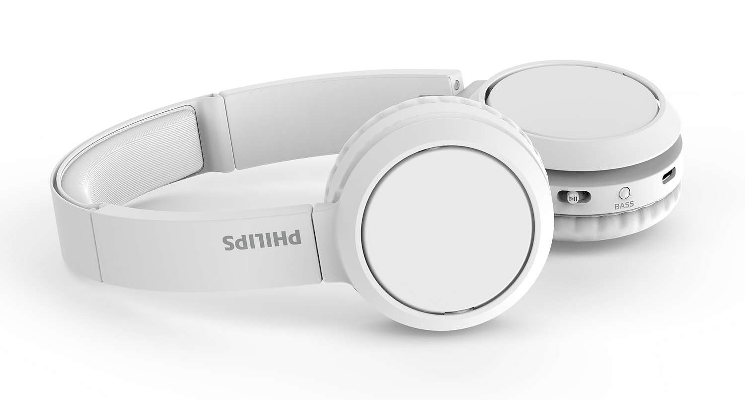 Philips Auricular Inalambrico Bluetooth Tah4205wt Blanco