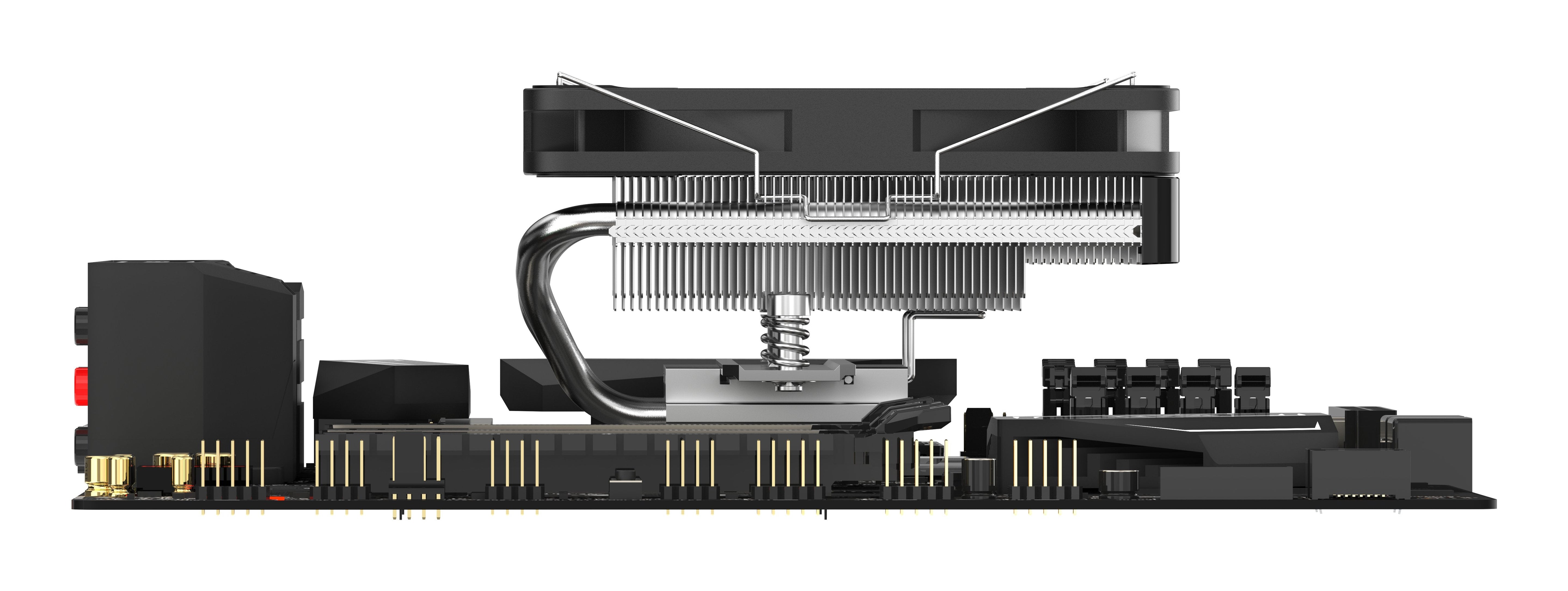 Sama U60 Cpu Lã¼fter Low Profile Argb 120mm Retail