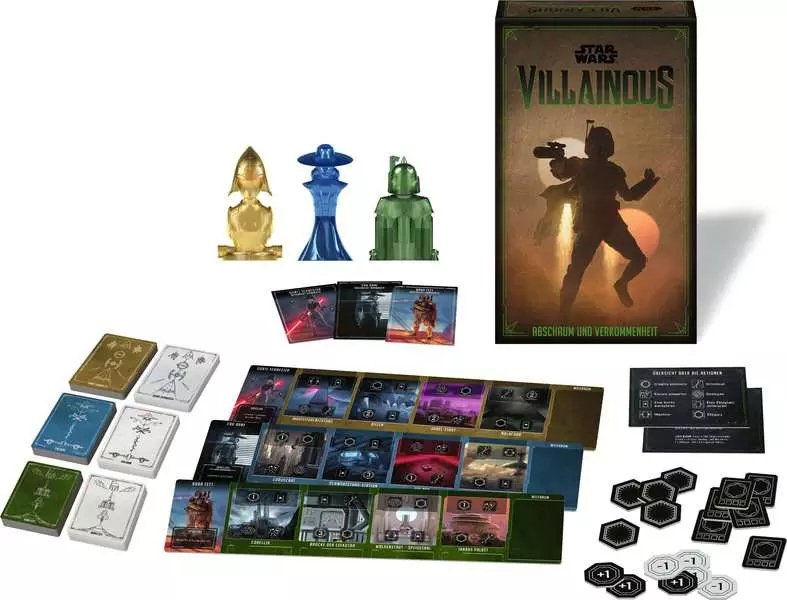 Ravensburger Star Wars Villanous - Scum And Descarking, Juego De Mesa 22683